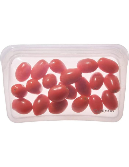 Bolsa Reutilizable de Silicona Cuisipro 400 ml Transparente