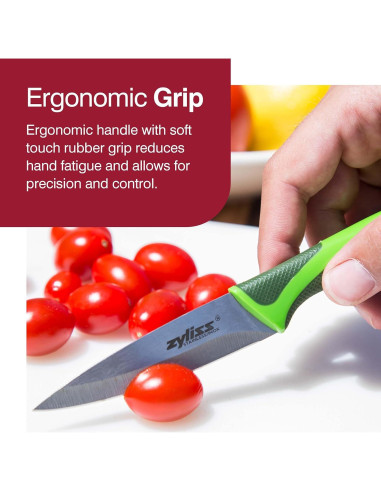 Set de 2 Cuchillos Utilitarios Zyliss 8.89 cm Acero Inoxidable