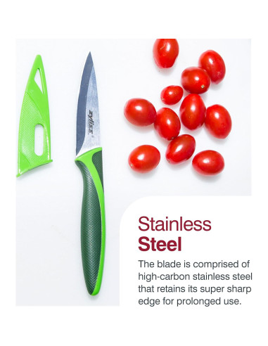 Set de 2 Cuchillos Utilitarios Zyliss 8.89 cm Acero Inoxidable