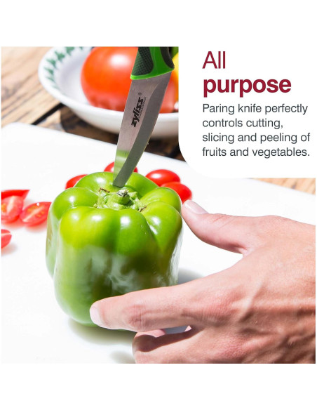 Set de 2 Cuchillos Utilitarios Zyliss 8.89 cm Acero Inoxidable