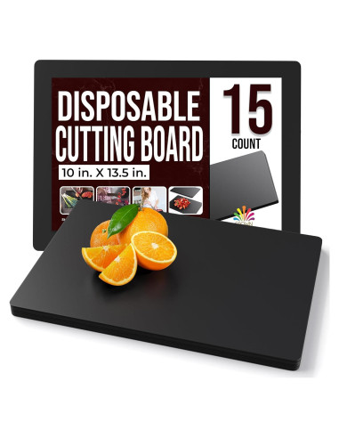 Tablas de Cortar Desechables Crown Display 15 Unidades 34x25 cm