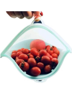 Bolsas de Silicona Reutilizables 3R - 3 Tamaños, A prueba de Fugas 2