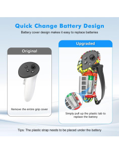 Conjunto de Silicona Rechale para Meta Quest 3S - Accesorios VR 2