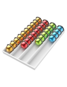 Soporte de Almacenamiento para Cápsulas Nespresso SZWQILIN Blanco