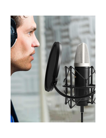 Micrófono de Condensador USB TONOR TC-2030 con Brazo Soporte