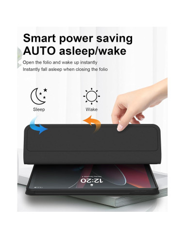 Funda con Teclado Bluetooth Kiloob para iPad 10.9" 2022