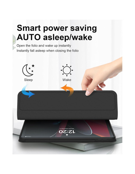 Funda con Teclado Bluetooth Kiloob para iPad 10.9" 2022