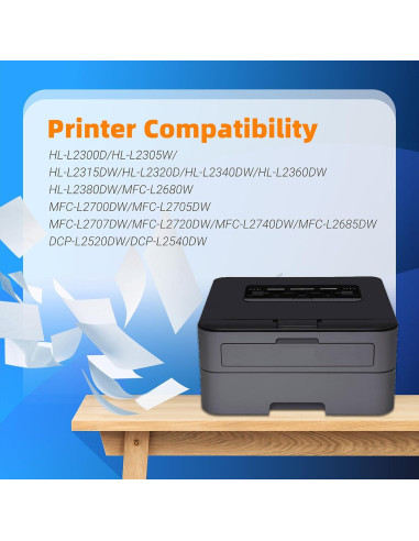 Cartucho de Tóner Ioffix TN660 y Tambor DR630 Compatible