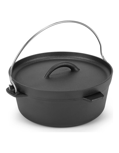 Olla de Hierro Fundido 1.5QT Northriver Casting con Tapa