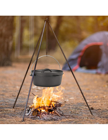 Olla de Hierro Fundido 1.5QT Northriver Casting con Tapa