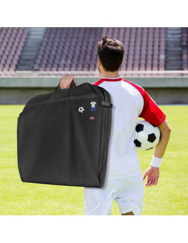 Bolsa de Traje de Danza Univivi 50 Pulgadas Negra con Bolsillos