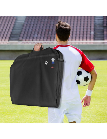 Bolsa de Traje de Danza Univivi 50 Pulgadas Negra con Bolsillos