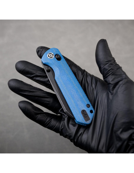 Cuchillo Plegable OLITANS G062 Acero 14C28N 8.5cm Camping