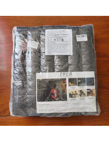 Paneles Acústicos JBER 24Pack Pirámide 5.08cm Negro