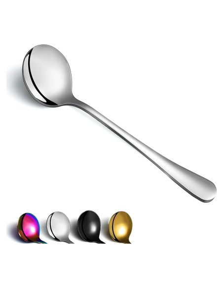 Juego de 4 cucharas de sopa Berglander 20.1 cm acero inoxidable