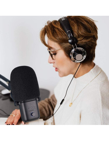 Filtro Pop para Micrófono Wave 3 YOUSHARES - Espuma Antiplosivos