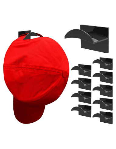 Ganchos Adhesivos para Sombreros KOVSPO 10 Pcs Minimalista