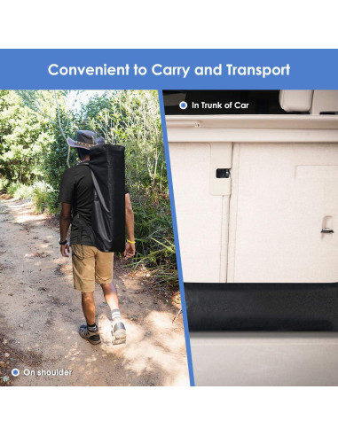 Carpa Plegable Tangkula 2.13x2.13 m Gris con Estacas