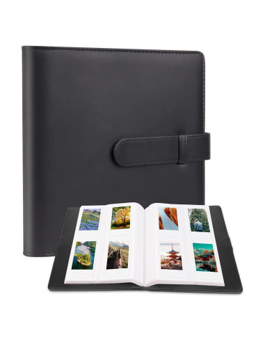 Álbum de Fotos 288 Bolsillos Genérico Negro para Fujifilm Instax