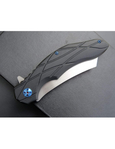 Cuchillo Plegable Eafengrow EF919 Acero D2 Mango G10 Negro