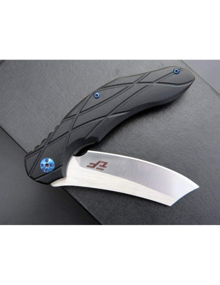 Cuchillo Plegable Eafengrow EF919 Acero D2 Mango G10 Negro