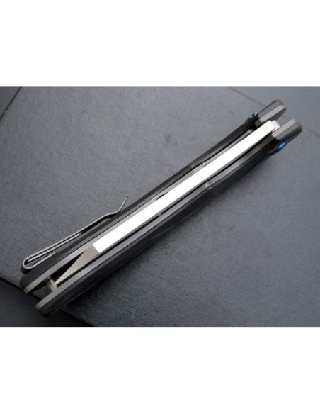 Cuchillo Plegable Eafengrow EF919 Acero D2 Mango G10 Negro