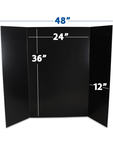 Tableros de Proyectos de Espuma Flipside 91.4x121.9 cm - Paquete de 3