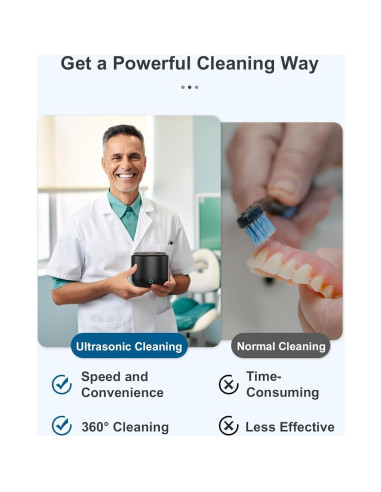 Limpiadora Ultrasónica RELEXNOW 230ml para Joyería y Dentaduras