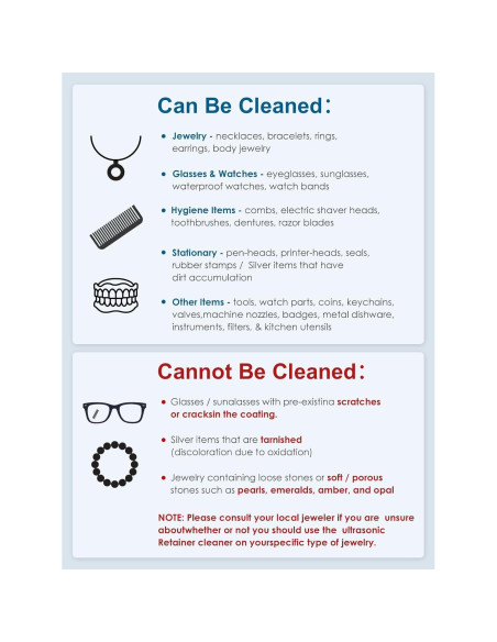 Limpiadora Ultrasónica RELEXNOW 230ml para Joyería y Dentaduras