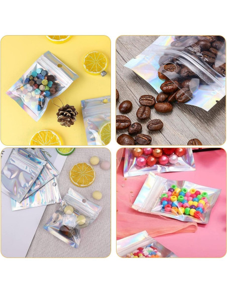 Bolsas Reseñables Holográficas GSXRB 100 Unidades 7x22cm