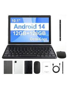 Tablet Android 14 ATMPC T10 10.1" 12GB RAM 128GB ROM