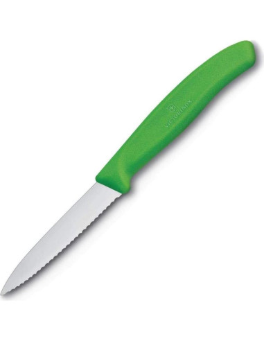 Cuchillo de Pelar Victorinox Swiss Classic Verde 8 cm Serrado