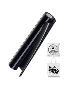 Vinilo de Transferencia de Calor LOFFA Negro 30.48 cm x 2.44 m