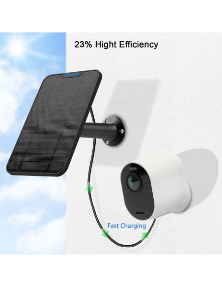 Panel Solar 4W Shyueda para Arlo Essential Spotlight - IP65