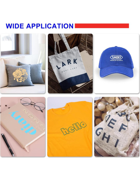 Vinilo de Transferencia de Calor Negro XSEINO 30.48x25.4 cm