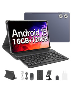Tableta Android 15 Genérico 11" 16GB RAM 128GB Doble Cámara