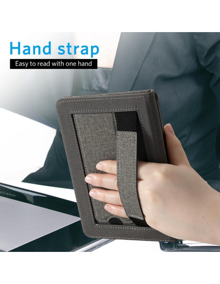 Funda CoBak para E-Reader 6" Gris con Auto Despertar