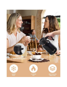 Jarra Térmica de Acero Inoxidable Tgvasz 1.5L Negra 2