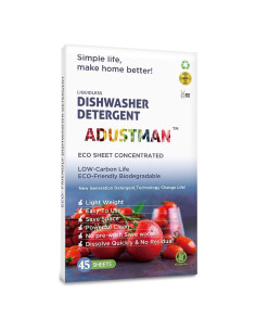 Detergente Ecológico para Lavavajillas DARKHOSEMAN 45 Hojas