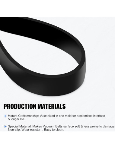Correa de Aspiradora Bissell 1604895 - 2 Piezas Compatible