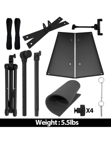 Soporte de Proyector Sutekus Ajustable 54-119 cm con Bandeja Dividida