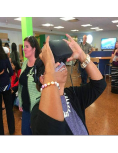 100 Cubiertas Oculares Desechables LINHUIPAD para VR - Blanco 2