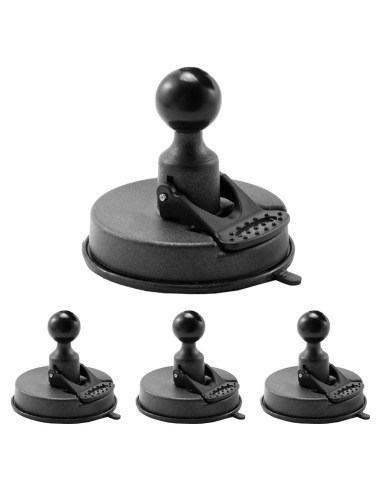 Base de Succión Adhesiva ARKON 80 mm para Coche - Negro