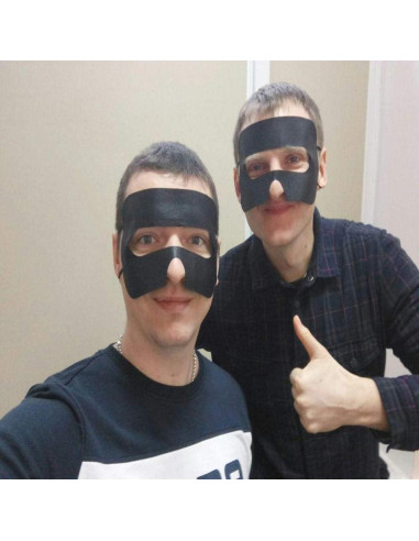 100 Cubiertas Oculares Desechables LINHUIPAD para VR - Blanco