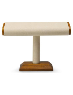 Soporte de exhibición para reloj Oirlv de madera maciza 20x5.5x14 cm