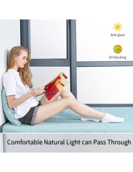 Película de Ventana Esmerilada xiawei 44.5cm x 200cm con Herramientas