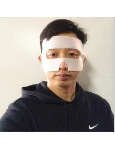 100 Cubiertas Oculares Desechables LINHUIPAD para VR - Blanco