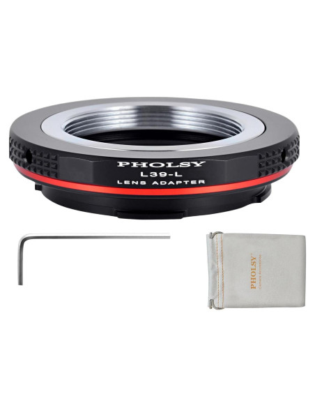 Adaptador de Montura PHOLSY L39 a L para Cámaras Leica