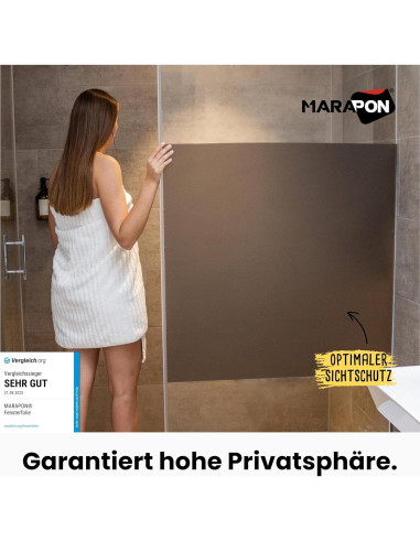 Película de Ventana Opaca MARAPON Antracita 30x200 cm