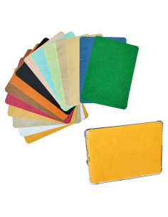 15 Tarjetas de Cartulina Transparente para Stickers 11 Gen